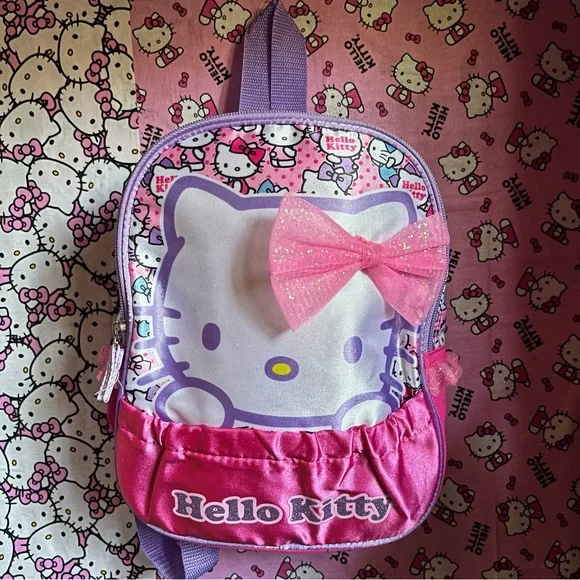 Hello Kitty Mini Backpack - Picture 1 of 8